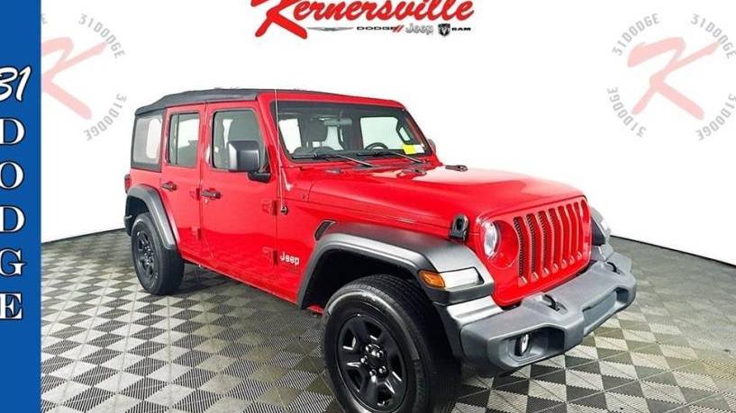 JEEP WRANGLER 2021 1C4HJXDN1MW543648 image