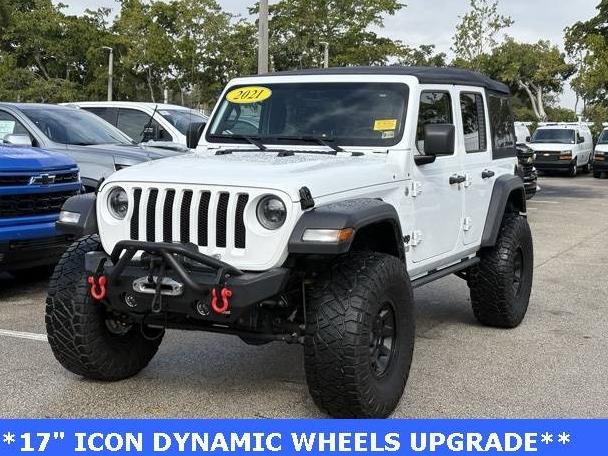 JEEP WRANGLER 2021 1C4HJXDG3MW807650 image