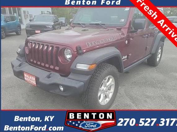 JEEP WRANGLER 2021 1C4HJXDN4MW626538 image