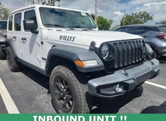 JEEP WRANGLER 2021 1C4HJXDNXMW784298 image