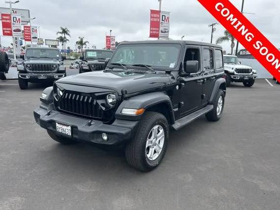 JEEP WRANGLER 2021 1C4HJXDGXMW814630 image