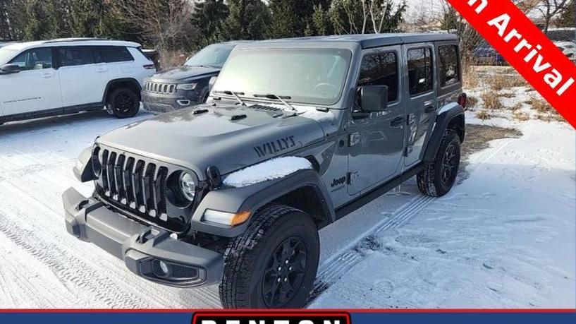 JEEP WRANGLER 2021 1C4HJXDG6MW854042 image