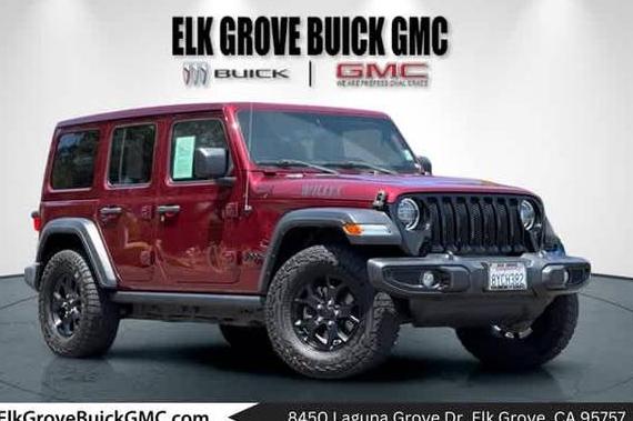 JEEP WRANGLER 2021 1C4HJXDG5MW651921 image