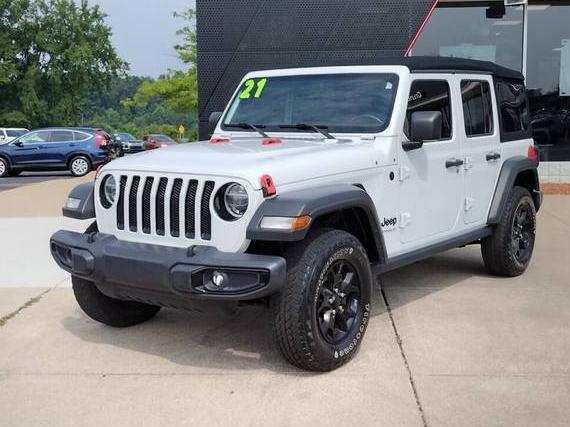 JEEP WRANGLER 2021 1C4HJXDNXMW553854 image