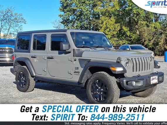 JEEP WRANGLER 2021 1C4HJXDN3MW672331 image