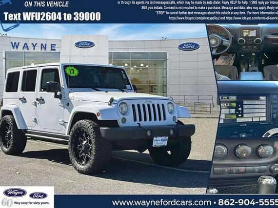 JEEP WRANGLER 2017 1C4HJWFG8HL522604 image