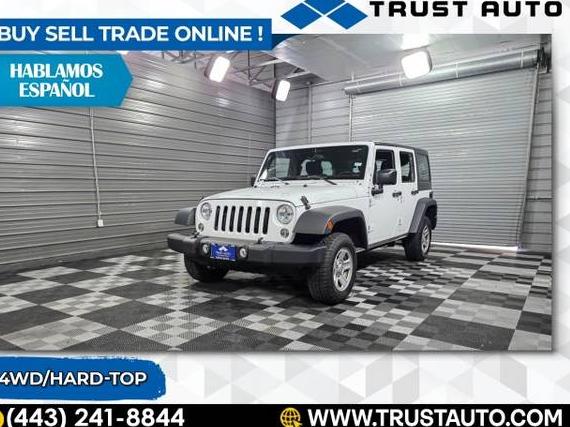 JEEP WRANGLER 2017 1C4BJWDG2HL561746 image