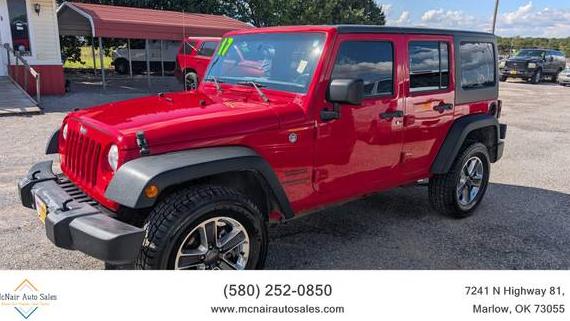 JEEP WRANGLER 2017 1C4BJWDG1HL715492 image