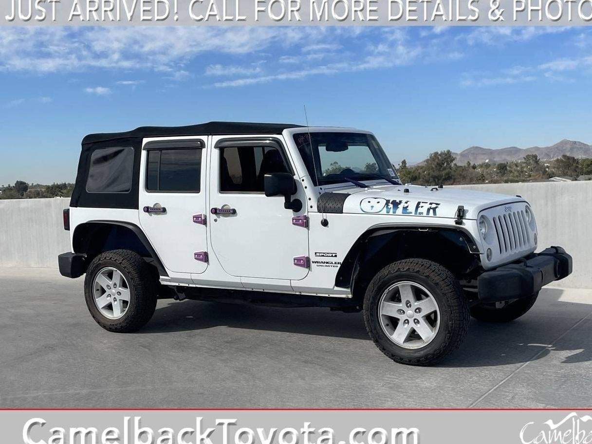 JEEP WRANGLER 2017 1C4BJWDG8HL524281 image