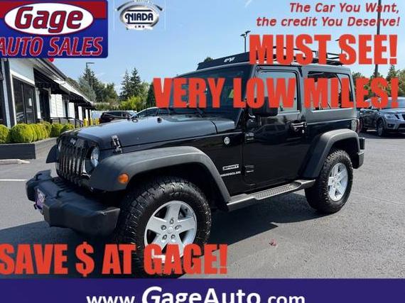 JEEP WRANGLER 2017 1C4AJWAG7HL633458 image