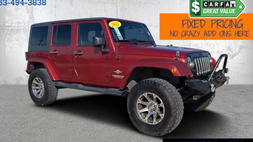 JEEP WRANGLER 2012 1C4HJWDG8CL289626 image