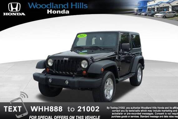 JEEP WRANGLER 2012 1C4AJWAG2CL101317 image