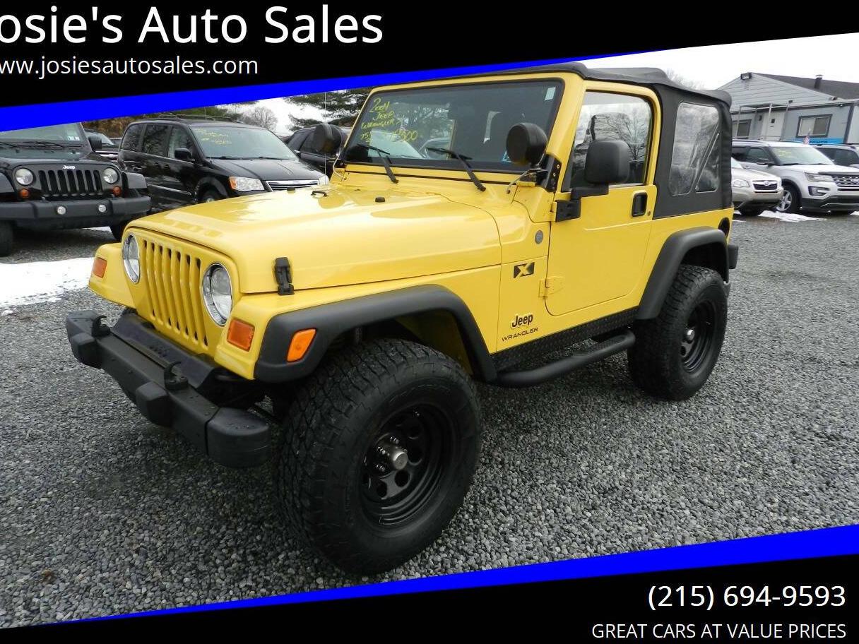 JEEP WRANGLER 2004 1J4FA39S84P737094 image