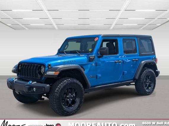 JEEP WRANGLER 2024 1C4RJXN61RW221479 image