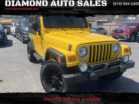 JEEP WRANGLER 2006 1J4FA44S06P725618 image