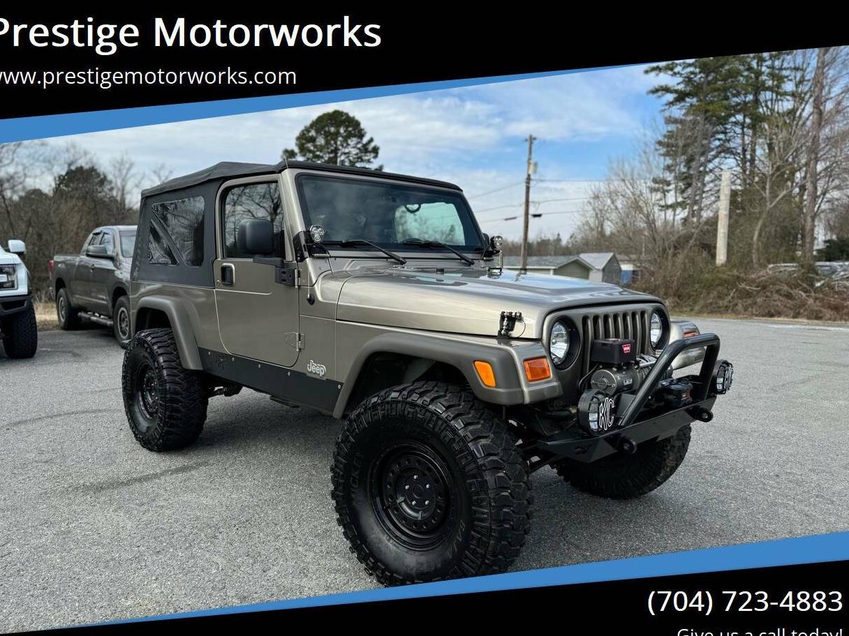 JEEP WRANGLER 2006 1J4FA44S86P701552 image