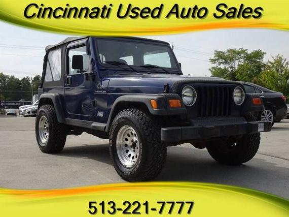 JEEP WRANGLER 2002 1J4FA29P82P762337 image