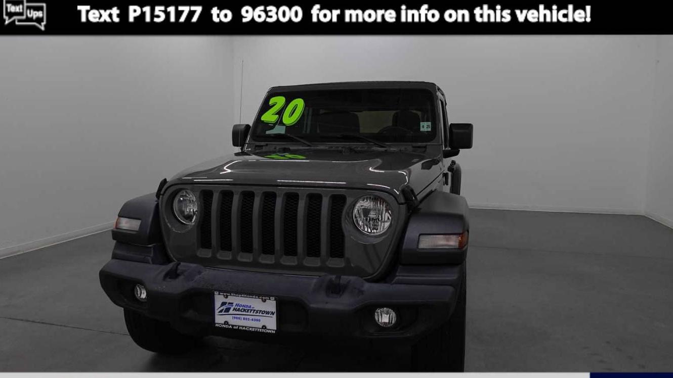 JEEP WRANGLER 2020 1C4HJXDG7LW167912 image