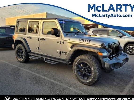 JEEP WRANGLER 2020 1C4HJXDG9LW173890 image