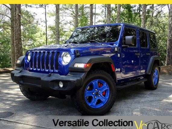 JEEP WRANGLER 2020 1C4HJXDN3LW223519 image