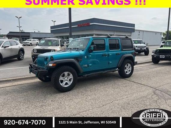 JEEP WRANGLER 2020 1C4HJXDG6LW287068 image