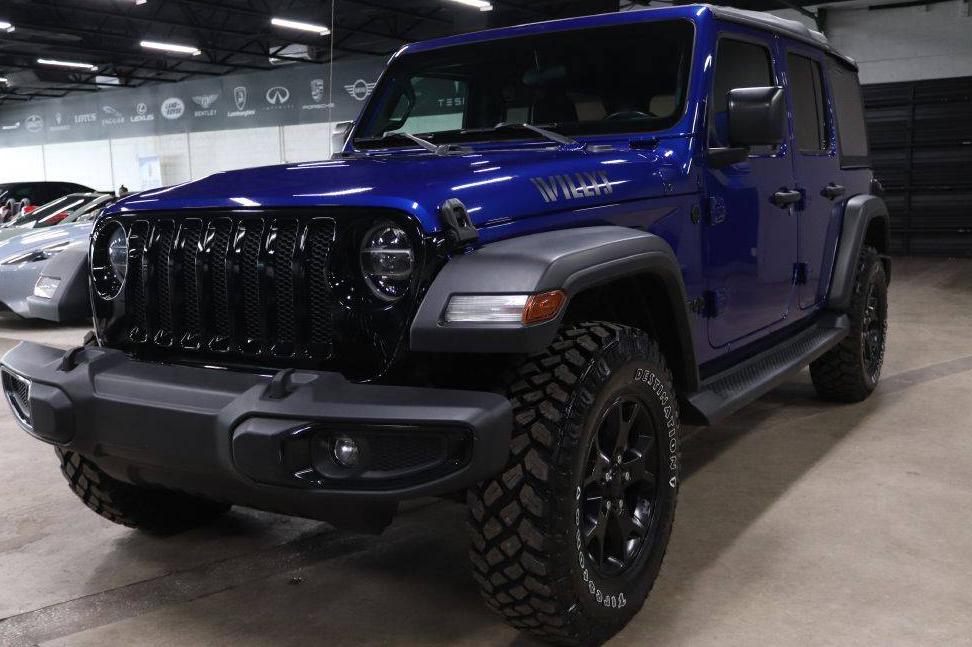 JEEP WRANGLER 2020 1C4HJXDGXLW332917 image