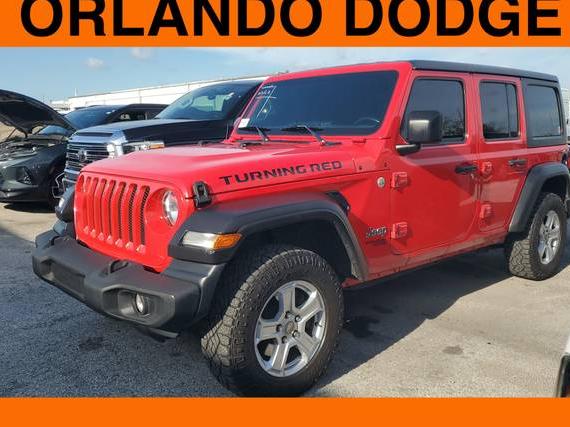 JEEP WRANGLER 2020 1C4HJXDN9LW129239 image