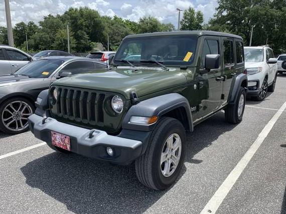 JEEP WRANGLER 2020 1C4HJXDG3LW346030 image