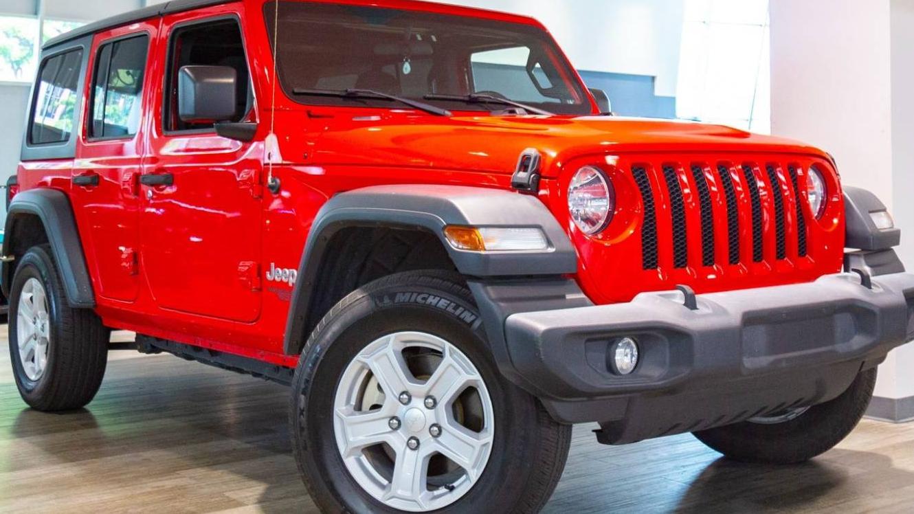 JEEP WRANGLER 2020 1C4HJXDGXLW347093 image