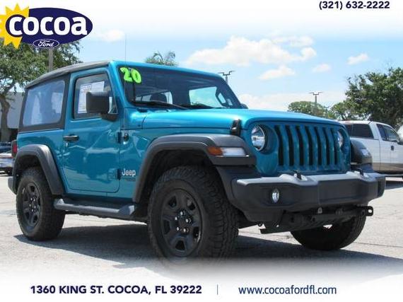 JEEP WRANGLER 2020 1C4GJXAG6LW342067 image