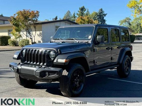 JEEP WRANGLER 2020 1C4HJXDG4LW338910 image