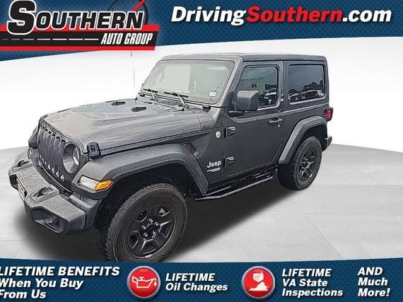 JEEP WRANGLER 2020 1C4GJXAG4LW345615 image