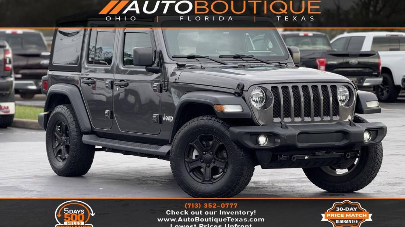 JEEP WRANGLER 2020 1C4HJXDN3LW268573 image