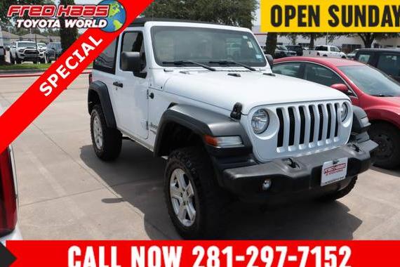 JEEP WRANGLER 2020 1C4GJXAG0LW236598 image