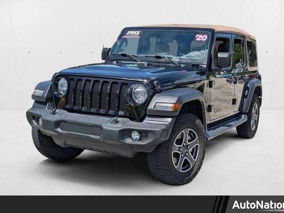 JEEP WRANGLER 2020 1C4HJXDN1LW167306 image JEEP WRANGLER 2020 1C4HJXDN1LW167306 image
