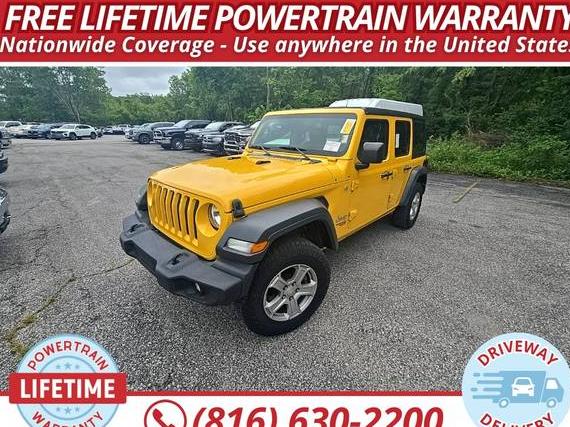 JEEP WRANGLER 2020 1C4HJXDN6LW165146 image