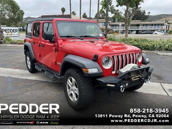 JEEP WRANGLER 2020 1C4HJXDM7LW306703 image