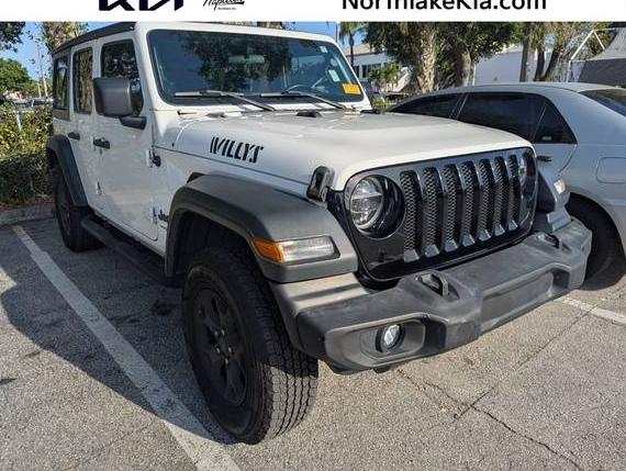 JEEP WRANGLER 2020 1C4HJXDG8LW200769 image