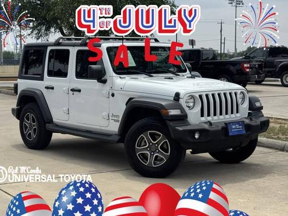 JEEP WRANGLER 2020 1C4HJXDG9LW112040 image