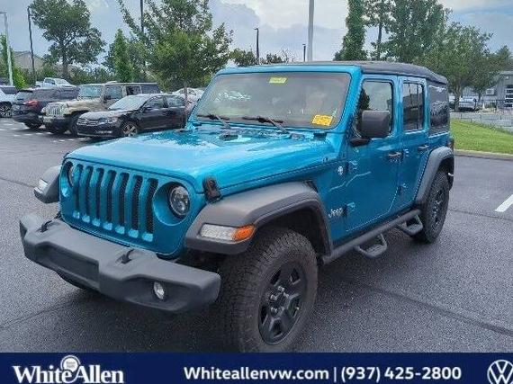 JEEP WRANGLER 2020 1C4HJXDGXLW341844 image
