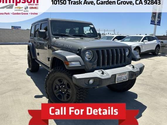 JEEP WRANGLER 2020 1C4HJXDNXLW283121 image