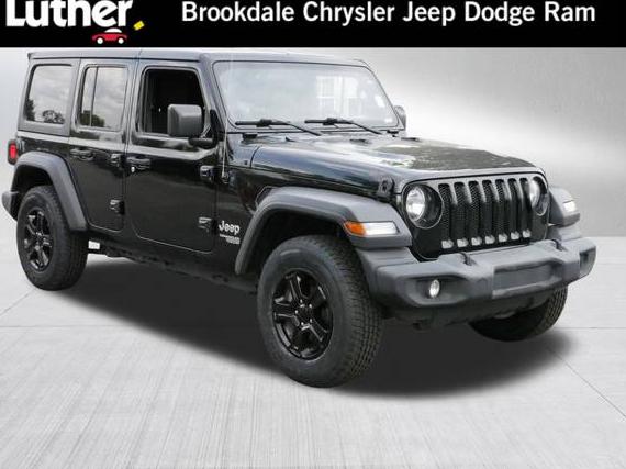 JEEP WRANGLER 2020 1C4HJXDGXLW238830 image