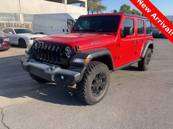 JEEP WRANGLER 2020 1C4HJXDN3LW208258 image