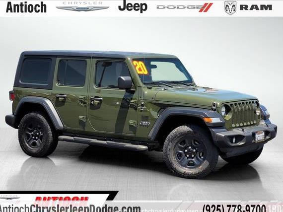 JEEP WRANGLER 2020 1C4HJXDN7LW335868 image