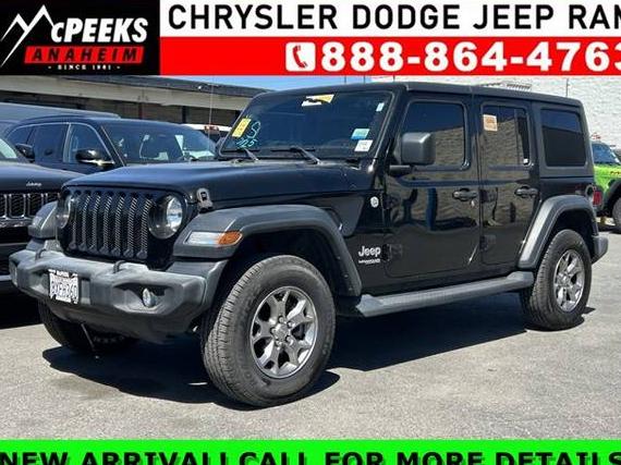 JEEP WRANGLER 2020 1C4HJXDG6LW274482 image