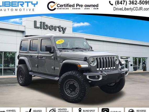 JEEP WRANGLER 2020 1C4HJXEG1LW119658 image