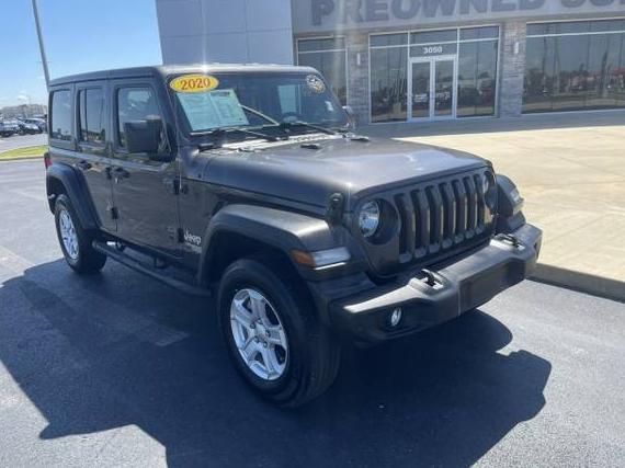 JEEP WRANGLER 2020 1C4HJXDG8LW207141 image