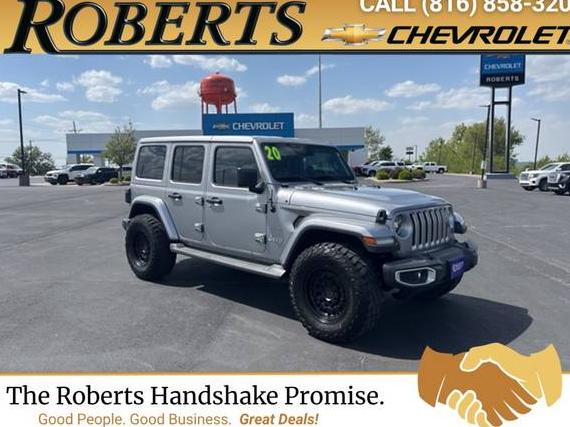 JEEP WRANGLER 2020 1C4HJXEN6LW153528 image