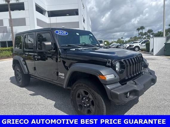 JEEP WRANGLER 2020 1C4HJXDN1LW154460 image