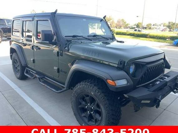 JEEP WRANGLER 2020 1C4HJXDG1LW308649 image